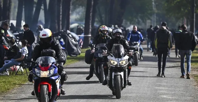 photo  en 2024, près de 79 000 spectateurs avaient été comptabilisés pour les 24 heures motos.  &copy;  archives le maine libre 
