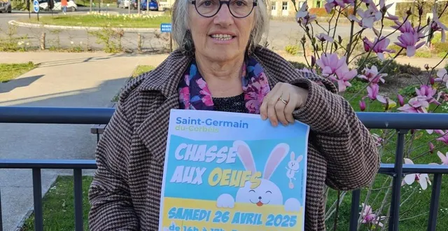 photo  christiane cochelin, adjointe à la vie communale, organise la deuxième édition de la course aux œufs, samedi 26 avril.  &copy;  ouest-france 