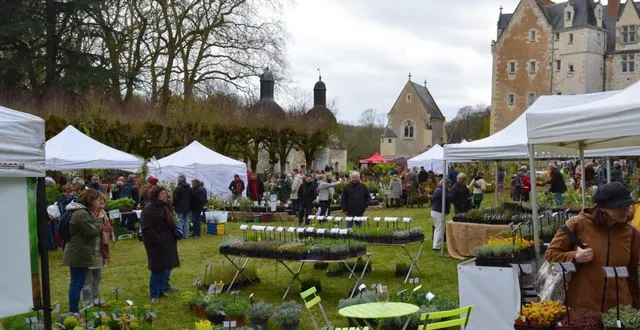 photo  ce samedi et dimanche, de 10 h à 18 h, aura lieu la 25ème fête des plantes au château de courtanvaux.  &copy;  ouest-france 
