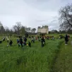photo  la fameuse chasse aux œufs du château de brissac est organisée depuis plus de 25 ans. 1 500 personnes sont attendues. 