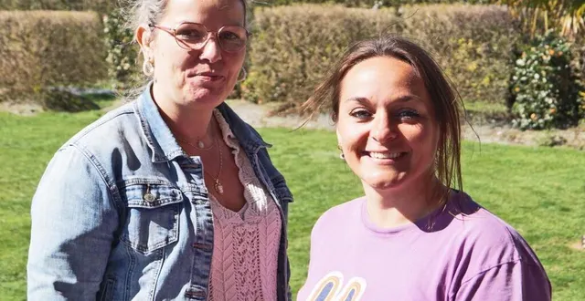 photo  marie-laure mahéo et élodie sallent brunet sont enthousiastes pour préparer leur troisième salon de la femme.  &copy;  ouest-france 