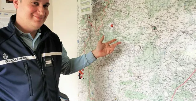 photo  le lieutenant victor bénéfice, commandant de la brigade de moncé-en-belin arrivé en 2023, a présenté le bilan des actions pour 2024.   &copy;  le maine libre. 