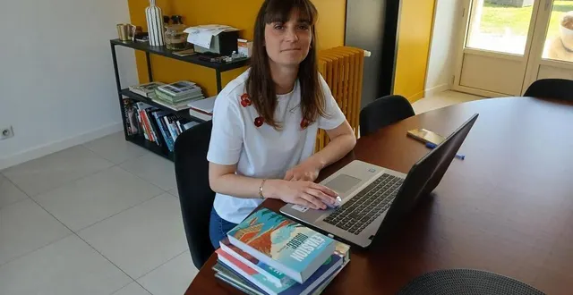 photo  c’est à la maison qu’élodie cammarata exerce sa profession, à saulgé-l’hôpital (maine-et-loire).  &copy;  ouest-france 