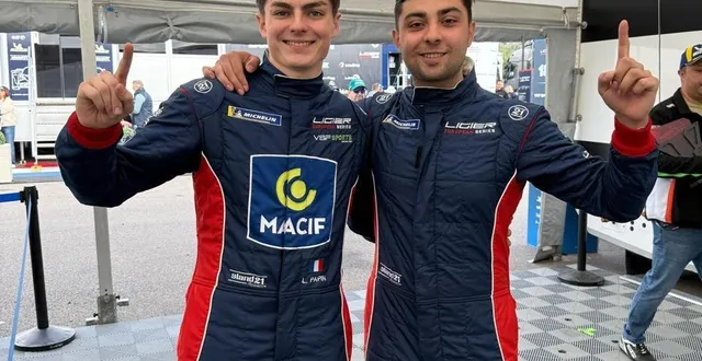 photo  lukas papin fait équipe avec enzo caldaras, au sein du team vsf sport.  &copy;  lukas papin 