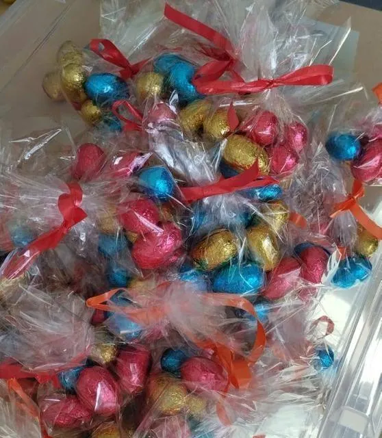 photo chaque participant repartira avec un sachet d’œufs en chocolat.  ©  co orne alençon