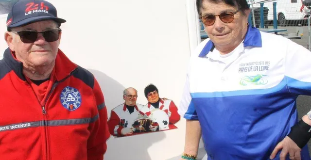 photo  roger et jeannine emery fidèles pour faire rouler les jeunes.  &copy;  le maine libre 