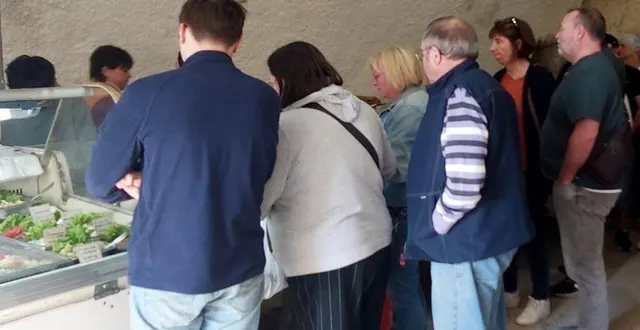 photo  les clients étaient au rendez-vous.  &copy;  le maine libre 