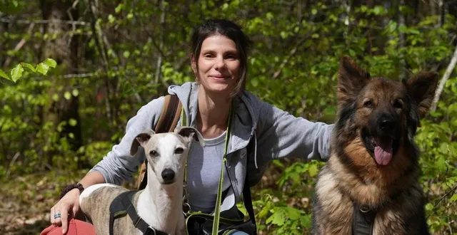 photo  céline en balade est le nom de l’entreprise de céline girard, créée en décembre 2024 pour ses services auprès des chiens et des chats au mans et dans les alentours.  &copy;  ouest-france 