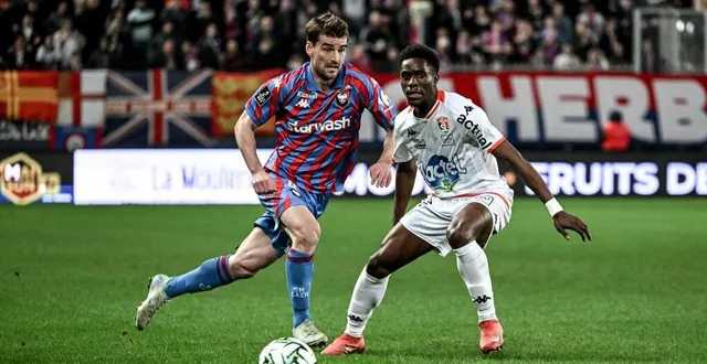 photo  le sm caen pourrait être relégué dès ce vendredi 18 avril 2025.  &copy;  martin roche / ouest-france 