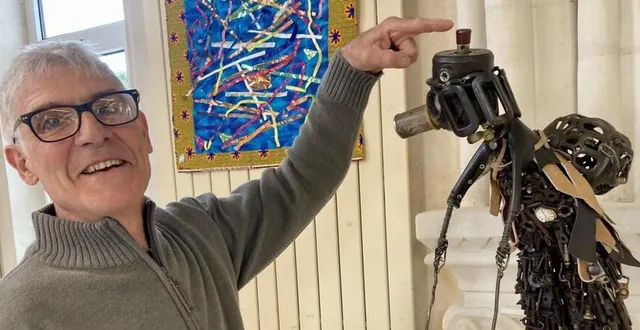 photo  stéphane barbarin présente quinze sculptures à la chapelle.  &copy;  co 