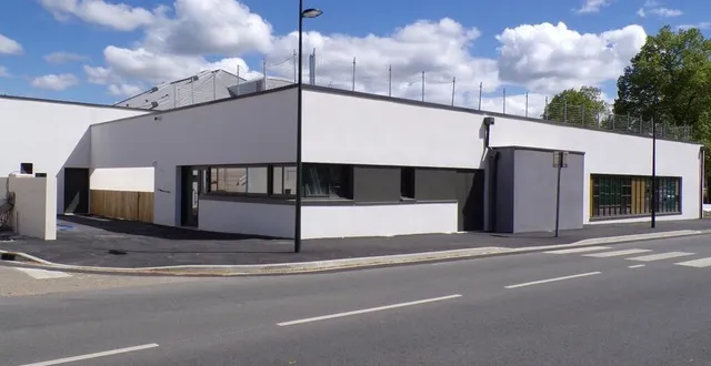 photo  le multi-accueil communautaire, qui jouxte l’avenue jean-jaurès, est dans la dernière ligne droite des travaux.  &copy;  le maine libre 