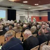 photo  lors de l’assemblée générale de la fédération départementale des groupements de défense contre les organismes nuisibles de maine-et-loire. 