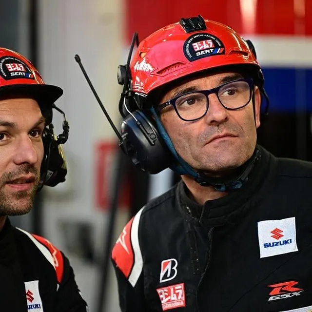 photo damien saulnier, team manager du sert, pas à la fête pour son retour au mans.  ©  vincent michel / ouest-france