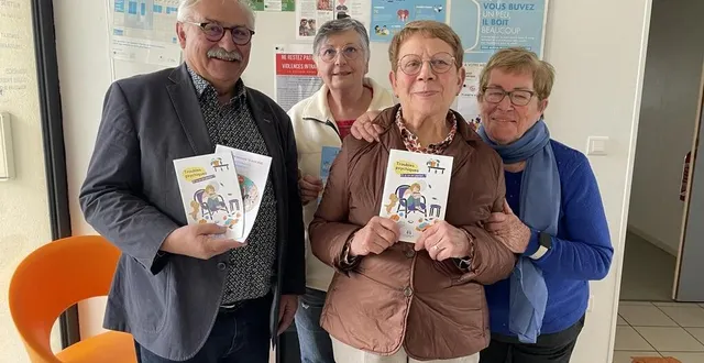 photo  didier babonneau, délégué de l’unafam dans l’orne, et trois membres du bureau : clémence poirier, danielle baglin et liliane borel.  &copy;  ouest-france 