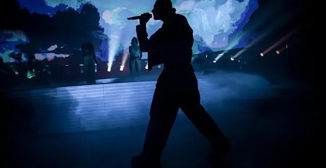 photo  le chanteur pierre garnier, vainqueur de la star academy 2024, lors d’un concert à caen, en mars dernier.  &copy;  martin roche/ouest-france 