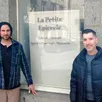 photo le temps des travaux se termine pour mathieu louis et manos nantakakis… place à l’installation !