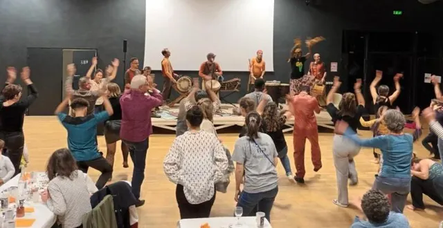 photo  les amateurs de danse africaine s’en étaient donné à cœur joie lors de la soirée de 2024.  &copy;  co 