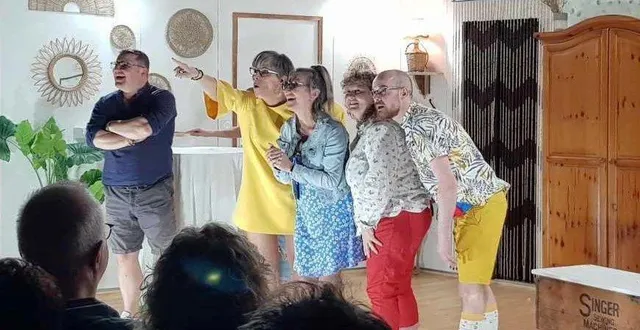 photo  une dernière chance de retrouver les comédiens.  &copy;  le maine libre 