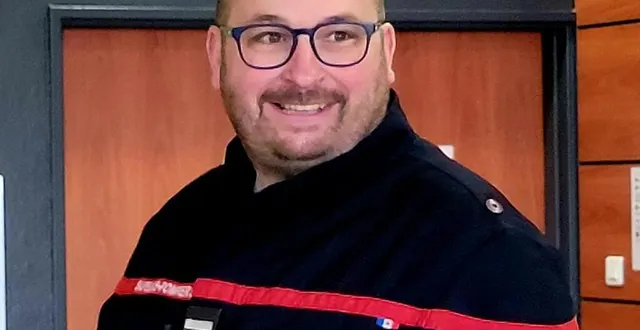photo  rémy lelièvre est le nouveau commandant du centre d’incendie et de secours de val-au-perche (orne).  &copy;  ouest-france 