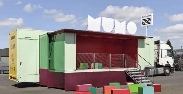 photo  le mumo (musée mobile) sillonnera le département de maine-et-loire jusqu’à fin mai 2025.  &copy;  communiqué de presse. 