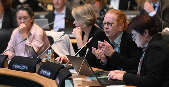 photo  angers, le 24 octobre 2022. yves aurégan est désormais co-président du groupe d’opposition demain angers.  &copy;  archives co – josselin clair 