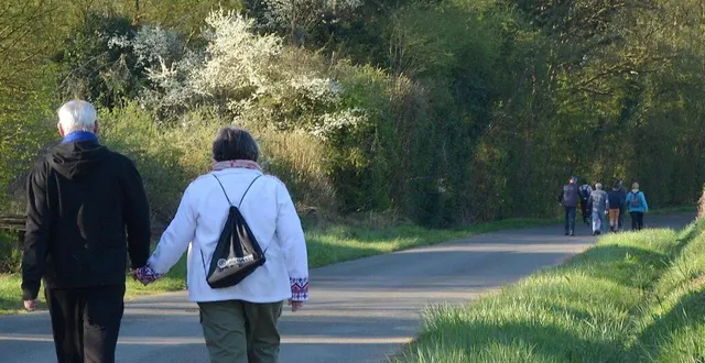 photo  ce dimanche, randonnée pédestre.  &copy;  ouest-france 