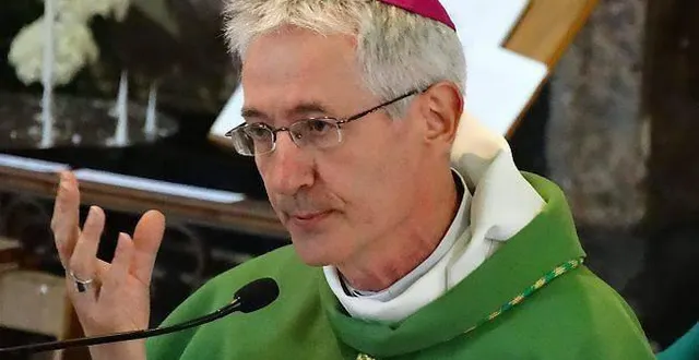 photo  monseigneur delmas, évêque d’angers (maine-et-loire), a annoncé lors du week-end pascal de nouvelles nominations dans le diocèse.  &copy;  archives ouest-france 