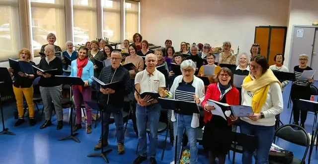 photo  le petit chœur de l’école de musique chantera dimanche 27 avril 2025, à 15 h, au val’rhonne, à moncé-en-belin.  &copy;  ouest-france. 
