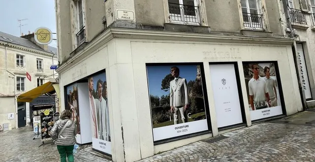 photo  la boutique de prêt-à-porter masculin izac ouvrira dans la deuxième quinzaine de mai son magasin place saint-nicolas.  &copy;  le maine libre 