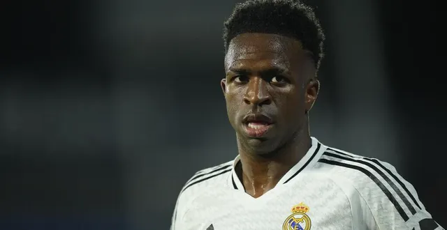 photo  selon la presse espagnole, vinicius jr va prolonger son contrat jusqu’en 2030 au real madrid à l’issue de la saison.  ©  jose breton / nurphoto via afp 