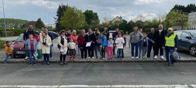 photo  il y a eu un peu moins de monde pour cette randonnée mais tous les œufs ont été trouvés.  &copy;  le maine libre 