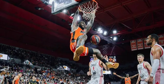 photo  williams narace et les manceaux ont rendez-vous avec paris en finale de la coupe de france de basket, samedi 26 avril 2025.  &copy;  dominique breugnot photographer 