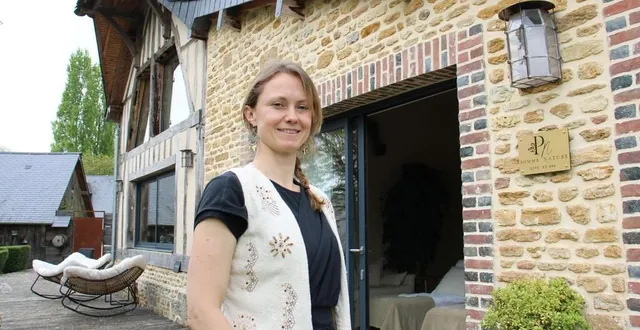 photo  delphie petit exerce son métier d’esthéticienne depuis vingt ans.  &copy;  ouest-france 