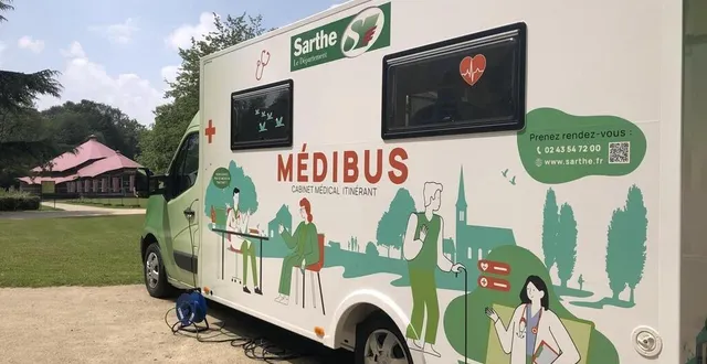 photo  le médibus va à la rencontre de patients sans médecin depuis un peu plus de six mois.  &copy;  le maine libre 
