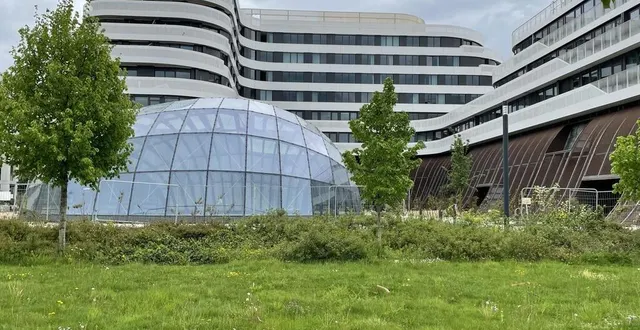photo  la destinée du dôme, élément phare du projet immobilier métamorphose à angers (maine-et-loire), fait débat. pour accueillir du public et éviter l’effet « sauna », le groupe giboire prévoit l’installation d’un système de rafraîchissement.  &copy;  ouest-france 