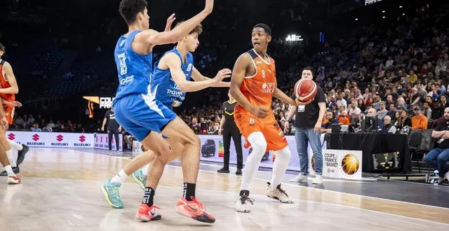 photo  madiba durand-leguay a été l’un des joueurs du scm le mans à son avantage contre antibes en finale de la coupe de france u18.  &copy;  dominique breugnot, ouest-france 