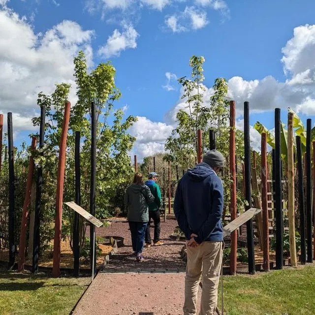 photo les jardins du puygirault, à saumur.  ©  tiphaine crézé
