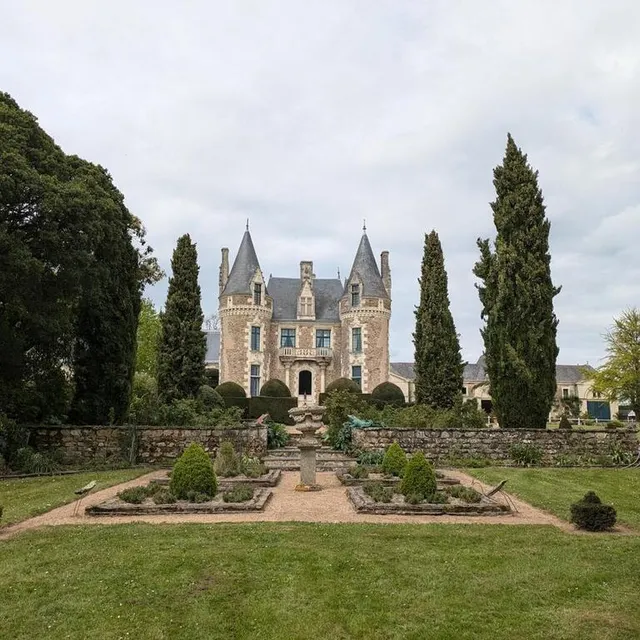 photo les jardins du château du pin, à champtocé-sur-loire.  ©  tiphaine crézé