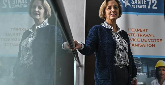 photo  le mans, avril 2025. isabelle bricaud a été médecin généraliste pendant huit années avant d’embrasser la carrière de médecin du travail.  &copy;  le maine libre - denis lambert 