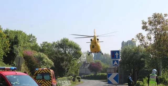 photo  évacué par hélicoptère, ce dimanche 27 avril 2025, le septuagénaire a malheureusement succombé à ses blessures en arrivant à l’hôpital de tours.  &copy;  le maine libre 