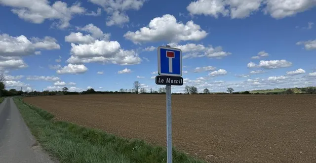 photo  une centrale agrivoltaïque est en projet sur une prairie à sainte-scolasse-sur-sarthe (orne).  &copy;  ouest-france 