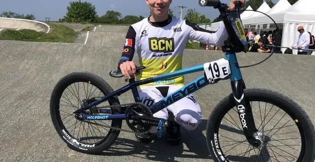 photo  nolan ecale s’entraîne trois fois par semaine sur la piste du moindreau.  &copy;  co - jérôme jarnoux 