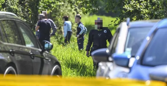 photo  les enquêteurs de la gendarmerie étaient sur place lundi 28 avril 2025.  &copy;  le maine libre denis lambert 