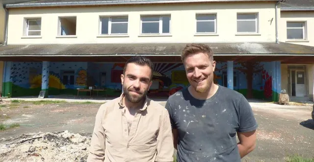 photo  jérémy pineau et damien jahan, associés au sein de la société icr, conduisent et portent le projet de réhabilitation de l’ancien groupe scolaire de l’institut médico-éducatif de la masselière. des efforts conjoints qui devraient permettre la livraison des premiers logements en fin d’année 2025.  &copy;  ouest-france. 