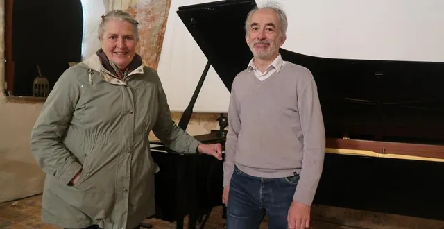photo  durtal, le 24 avril 2025. en créant en 2015 le festival musical durtal, agnès yamakado et pierric guennégan ont voulu partager leur passion de la musique classique. depuis, 150 concerts ont été donnés, principalement dans le magnifique écrin de la chapelle saint-léonard.  &copy;  co – agathe le nueff 