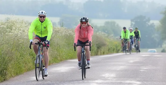 photo  en 2024, la véloperche avait réuni 366 cyclistes pour sept parcours. cette année, neuf parcours sont prévus, pour tous les niveaux.  &copy;  ch. aubert / photo transmise par les cyclo randonneurs du perche 