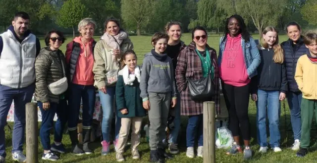 photo  une équipe de parents d’élèves avait organisé cette première chasse à l’œuf.  &copy;  le maine libre 