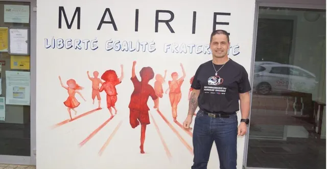 photo  en début d’après-midi, christophe chartier commencera son défi de courir 24 marathons en 24 jours au profit de l’association cime. départ à 13 h, devant la mairie.  &copy;  ouest-france 