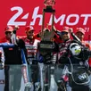 photo l’équipe yoshimura sert motul a remporté l'épreuve des 24 heures du mans motos 2024 et le titre de champion du monde d’endurance.