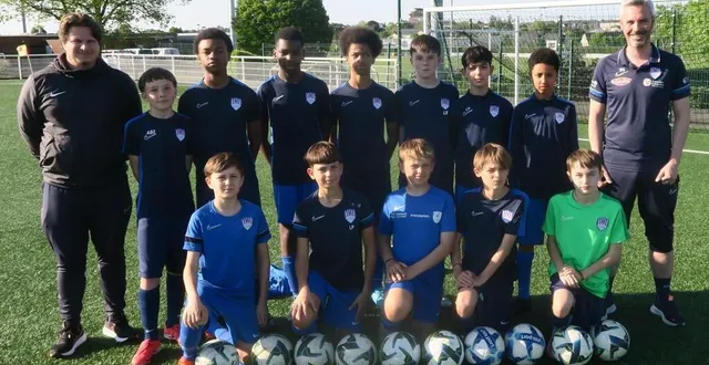 photo  l’équipe u13 du sablé fc a réussi à se qualifier pour la finale régionale du festival foot u13 pitch que le club accueille ce samedi 3 mai 2025 au stade rémy-lambert.  &copy;  ouest-france 